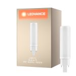 Ledvance Dulux-D LED 6W - 840 Kold Hvid | 4-Pinde - Erstatter 13W