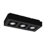 Eglo Loft Spot Mendoza Stål Sort 14.1W 1035lm - 830 Varm Hvid | Dæmpbar - Egnet til GU10