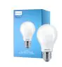 Philips Corepro LED Pære E27 Pære matt 8.5W 1055lm - 827 ekstra varm hvid | erstatter 75W
