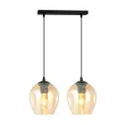 Emibig Pendel Lampe Istar Stål Sort | Egnet til 2x E27 - Max 10W