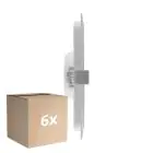 Fordelspakke 6x Ledvance LED downlight Slim Firkant SQ155 12W 1020lm 120D - 830 varm hvid 
